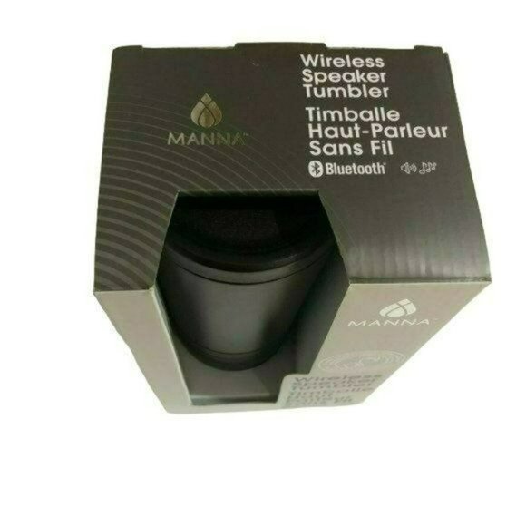 Manna Black‎ Wireless Speaker Tumbler 17oz  Bluetooth Music Speaker Tumbler - Picture 5 of 10